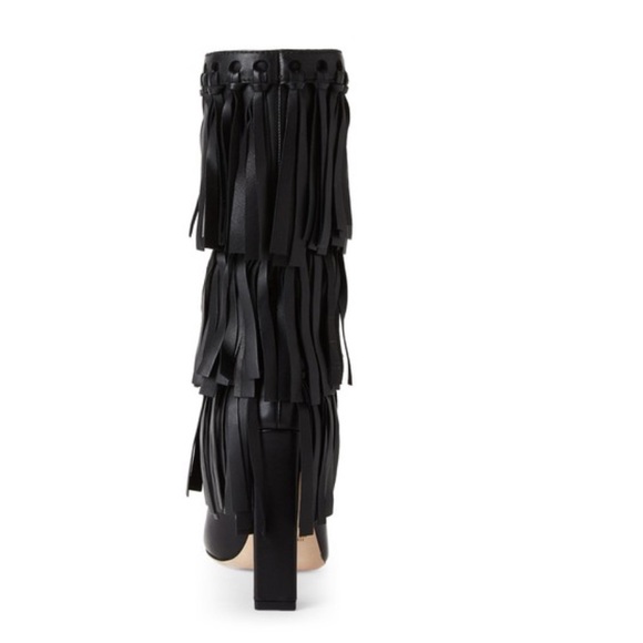 JIMMY CHOO*Black Fringe Boots EU 35.5 $2380 - Picture 5 of 8